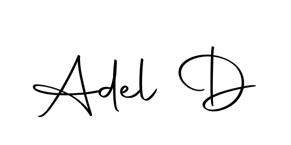 Make a beautiful signature design for name Adel D. Use this online signature maker to create a handwritten signature for free. Adel D signature style 10 images and pictures png