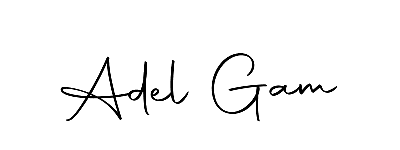 Use a signature maker to create a handwritten signature online. With this signature software, you can design (Autography-DOLnW) your own signature for name Adel Gam. Adel Gam signature style 10 images and pictures png