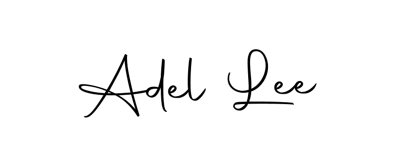 Adel Lee stylish signature style. Best Handwritten Sign (Autography-DOLnW) for my name. Handwritten Signature Collection Ideas for my name Adel Lee. Adel Lee signature style 10 images and pictures png