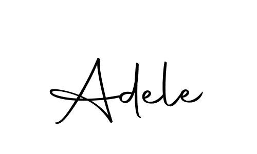 You should practise on your own different ways (Autography-DOLnW) to write your name (Adele) in signature. don't let someone else do it for you. Adele signature style 10 images and pictures png