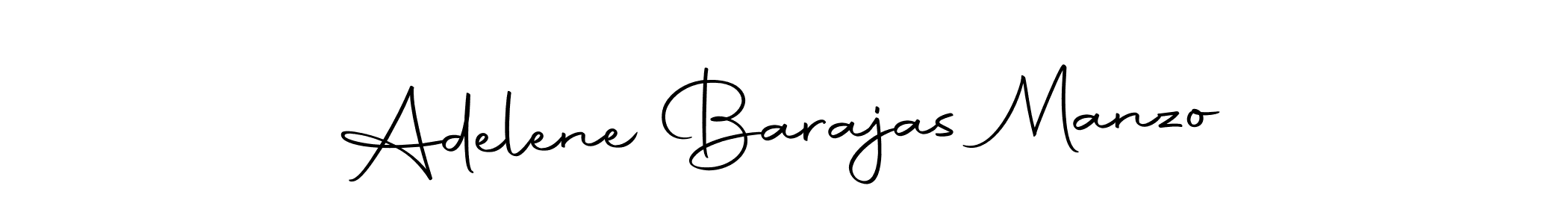 Make a beautiful signature design for name Adelene Barajas Manzo. Use this online signature maker to create a handwritten signature for free. Adelene Barajas Manzo signature style 10 images and pictures png