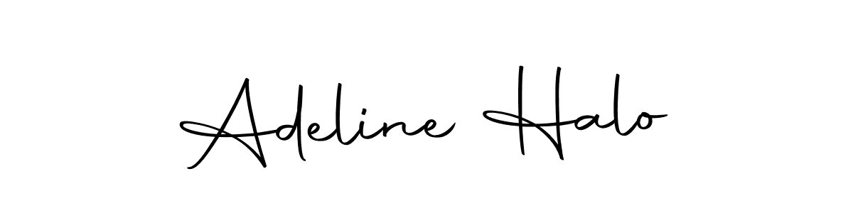 Adeline Halo stylish signature style. Best Handwritten Sign (Autography-DOLnW) for my name. Handwritten Signature Collection Ideas for my name Adeline Halo. Adeline Halo signature style 10 images and pictures png