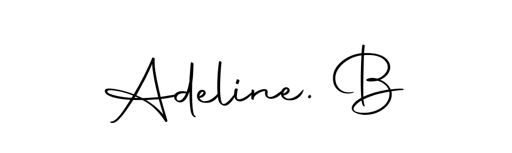 Make a beautiful signature design for name Adeline. B. Use this online signature maker to create a handwritten signature for free. Adeline. B signature style 10 images and pictures png