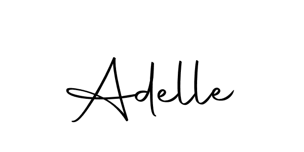 How to make Adelle signature? Autography-DOLnW is a professional autograph style. Create handwritten signature for Adelle name. Adelle signature style 10 images and pictures png