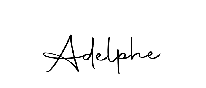 You should practise on your own different ways (Autography-DOLnW) to write your name (Adelphe) in signature. don't let someone else do it for you. Adelphe signature style 10 images and pictures png