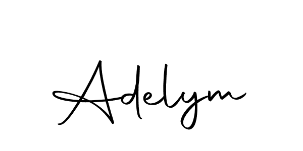 Also we have Adelym name is the best signature style. Create professional handwritten signature collection using Autography-DOLnW autograph style. Adelym signature style 10 images and pictures png