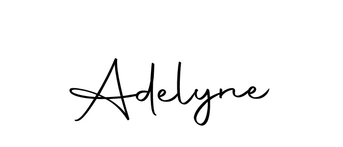 Adelyne stylish signature style. Best Handwritten Sign (Autography-DOLnW) for my name. Handwritten Signature Collection Ideas for my name Adelyne. Adelyne signature style 10 images and pictures png