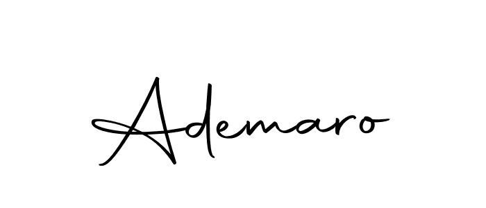 Design your own signature with our free online signature maker. With this signature software, you can create a handwritten (Autography-DOLnW) signature for name Ademaro. Ademaro signature style 10 images and pictures png