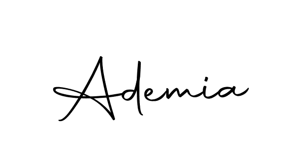 How to make Ademia signature? Autography-DOLnW is a professional autograph style. Create handwritten signature for Ademia name. Ademia signature style 10 images and pictures png