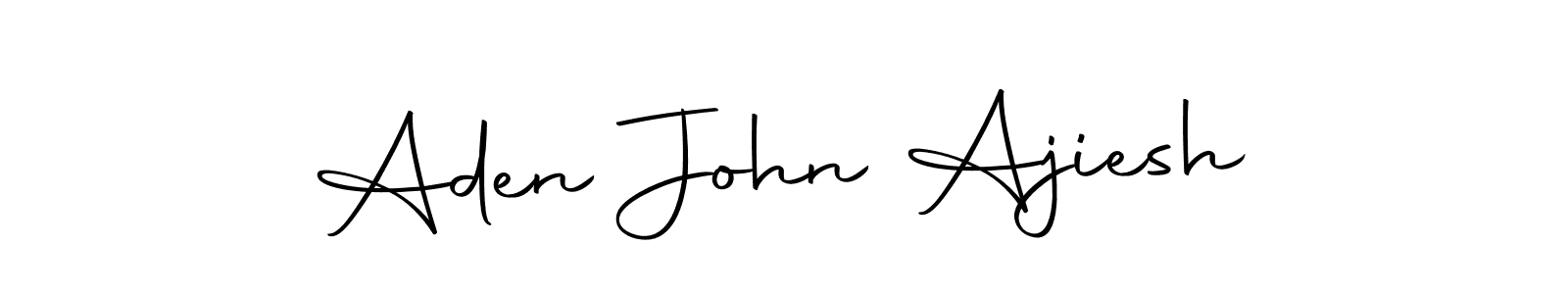 It looks lik you need a new signature style for name Aden John Ajiesh. Design unique handwritten (Autography-DOLnW) signature with our free signature maker in just a few clicks. Aden John Ajiesh signature style 10 images and pictures png