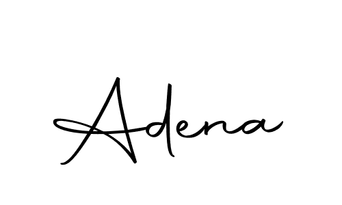You should practise on your own different ways (Autography-DOLnW) to write your name (Adena) in signature. don't let someone else do it for you. Adena signature style 10 images and pictures png