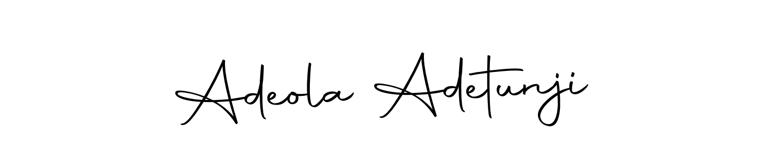 The best way (Autography-DOLnW) to make a short signature is to pick only two or three words in your name. The name Adeola Adetunji include a total of six letters. For converting this name. Adeola Adetunji signature style 10 images and pictures png