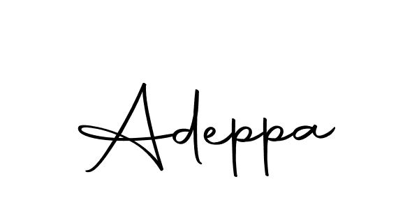 Also we have Adeppa name is the best signature style. Create professional handwritten signature collection using Autography-DOLnW autograph style. Adeppa signature style 10 images and pictures png