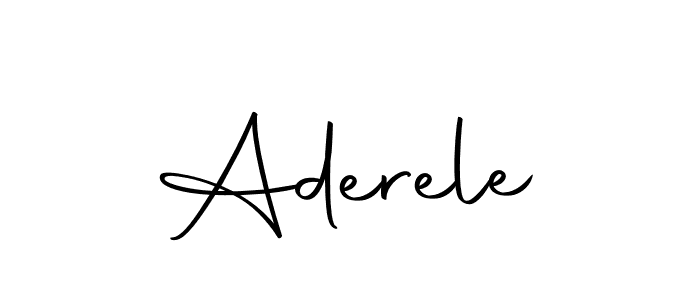 Aderele stylish signature style. Best Handwritten Sign (Autography-DOLnW) for my name. Handwritten Signature Collection Ideas for my name Aderele. Aderele signature style 10 images and pictures png