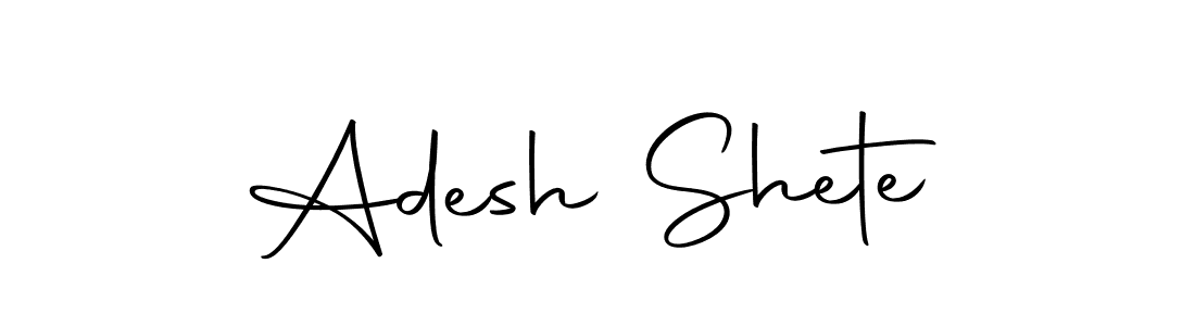 Also we have Adesh Shete name is the best signature style. Create professional handwritten signature collection using Autography-DOLnW autograph style. Adesh Shete signature style 10 images and pictures png