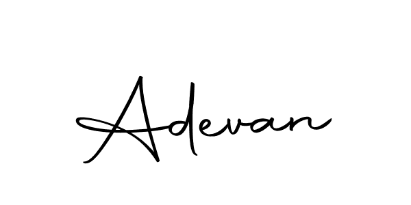 Create a beautiful signature design for name Adevan. With this signature (Autography-DOLnW) fonts, you can make a handwritten signature for free. Adevan signature style 10 images and pictures png