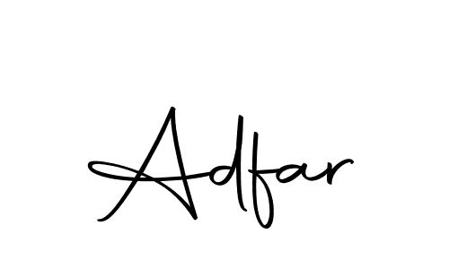 Make a beautiful signature design for name Adfar. With this signature (Autography-DOLnW) style, you can create a handwritten signature for free. Adfar signature style 10 images and pictures png