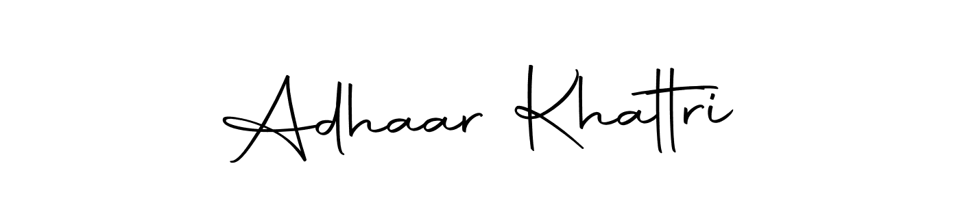 Here are the top 10 professional signature styles for the name Adhaar Khattri. These are the best autograph styles you can use for your name. Adhaar Khattri signature style 10 images and pictures png