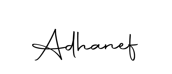 How to make Adhanef name signature. Use Autography-DOLnW style for creating short signs online. This is the latest handwritten sign. Adhanef signature style 10 images and pictures png