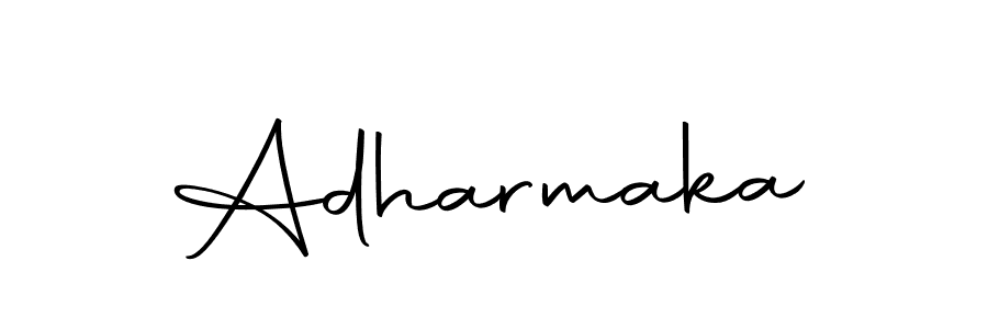 How to Draw Adharmaka signature style? Autography-DOLnW is a latest design signature styles for name Adharmaka. Adharmaka signature style 10 images and pictures png