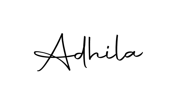 Here are the top 10 professional signature styles for the name Adhila. These are the best autograph styles you can use for your name. Adhila signature style 10 images and pictures png