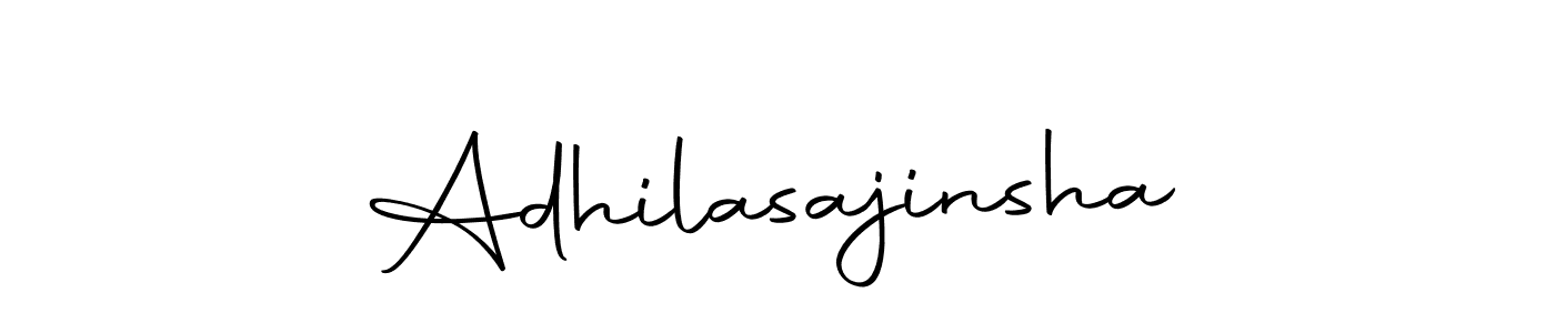 Adhilasajinsha stylish signature style. Best Handwritten Sign (Autography-DOLnW) for my name. Handwritten Signature Collection Ideas for my name Adhilasajinsha. Adhilasajinsha signature style 10 images and pictures png