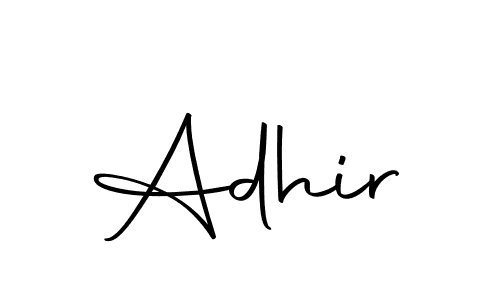 Also we have Adhir name is the best signature style. Create professional handwritten signature collection using Autography-DOLnW autograph style. Adhir signature style 10 images and pictures png
