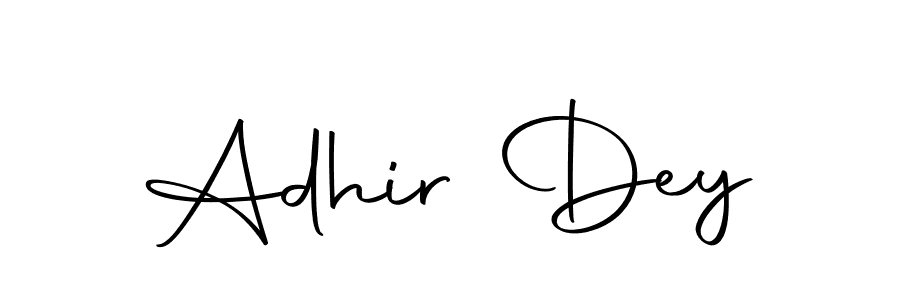 Adhir Dey stylish signature style. Best Handwritten Sign (Autography-DOLnW) for my name. Handwritten Signature Collection Ideas for my name Adhir Dey. Adhir Dey signature style 10 images and pictures png
