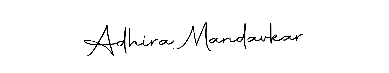 How to make Adhira Mandavkar signature? Autography-DOLnW is a professional autograph style. Create handwritten signature for Adhira Mandavkar name. Adhira Mandavkar signature style 10 images and pictures png