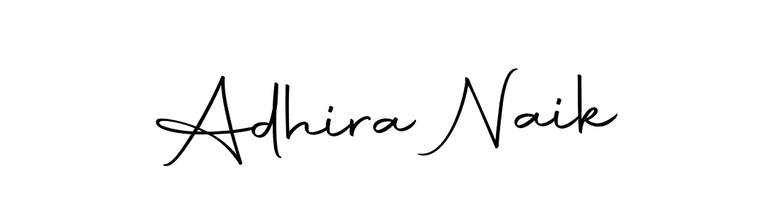 Use a signature maker to create a handwritten signature online. With this signature software, you can design (Autography-DOLnW) your own signature for name Adhira Naik. Adhira Naik signature style 10 images and pictures png