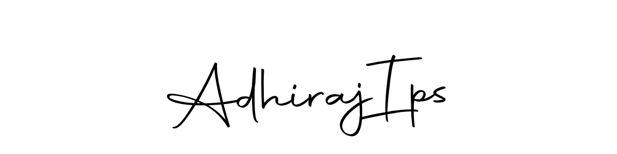 This is the best signature style for the Adhiraj  Ips name. Also you like these signature font (Autography-DOLnW). Mix name signature. Adhiraj  Ips signature style 10 images and pictures png