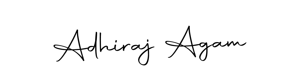 The best way (Autography-DOLnW) to make a short signature is to pick only two or three words in your name. The name Adhiraj Agam include a total of six letters. For converting this name. Adhiraj Agam signature style 10 images and pictures png