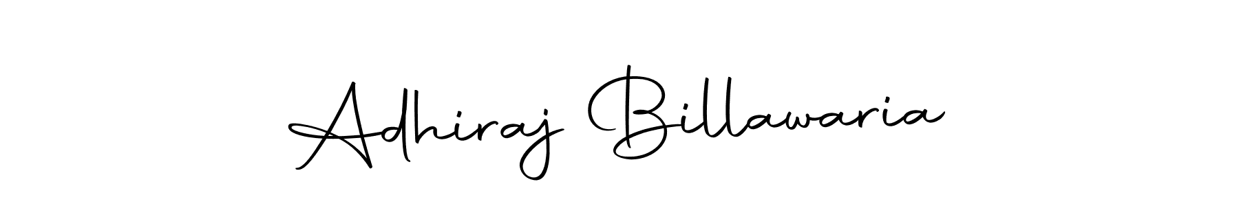 Design your own signature with our free online signature maker. With this signature software, you can create a handwritten (Autography-DOLnW) signature for name Adhiraj Billawaria. Adhiraj Billawaria signature style 10 images and pictures png