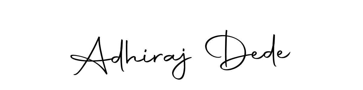 How to make Adhiraj Dede signature? Autography-DOLnW is a professional autograph style. Create handwritten signature for Adhiraj Dede name. Adhiraj Dede signature style 10 images and pictures png