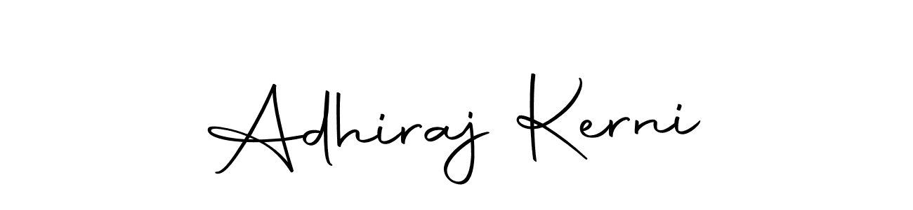 It looks lik you need a new signature style for name Adhiraj Kerni. Design unique handwritten (Autography-DOLnW) signature with our free signature maker in just a few clicks. Adhiraj Kerni signature style 10 images and pictures png
