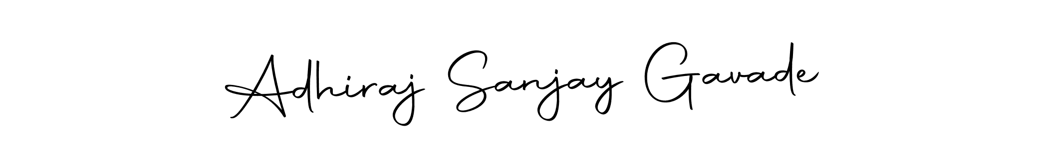 Design your own signature with our free online signature maker. With this signature software, you can create a handwritten (Autography-DOLnW) signature for name Adhiraj Sanjay Gavade. Adhiraj Sanjay Gavade signature style 10 images and pictures png