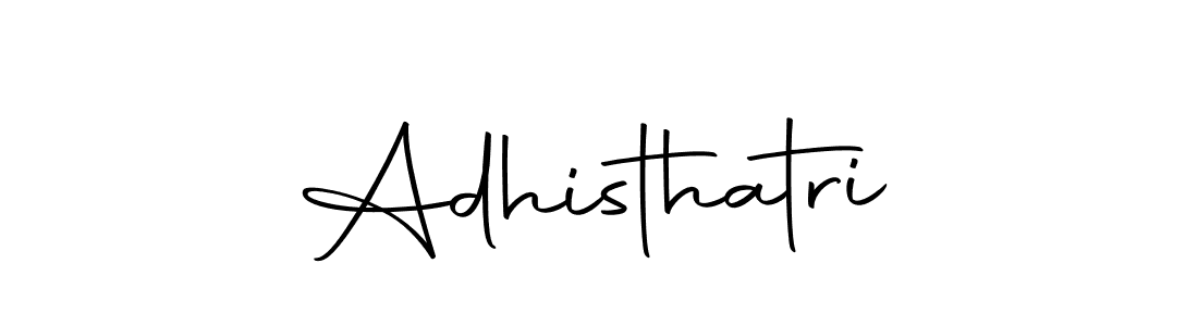 How to make Adhisthatri signature? Autography-DOLnW is a professional autograph style. Create handwritten signature for Adhisthatri name. Adhisthatri signature style 10 images and pictures png