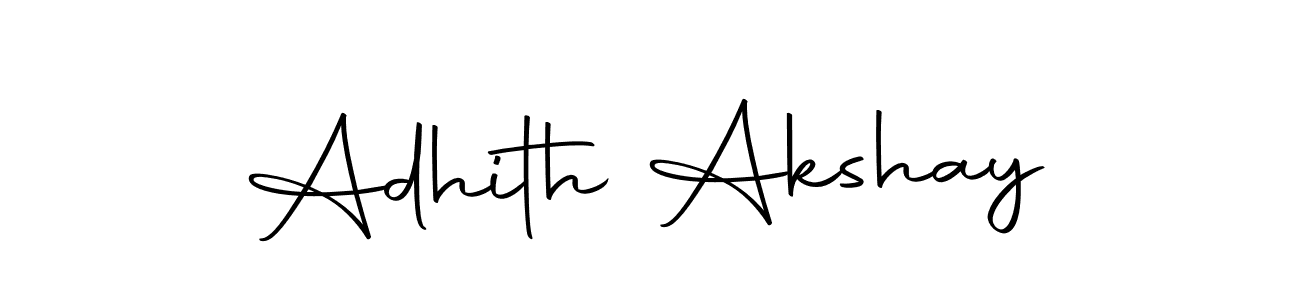 Make a beautiful signature design for name Adhith Akshay. With this signature (Autography-DOLnW) style, you can create a handwritten signature for free. Adhith Akshay signature style 10 images and pictures png