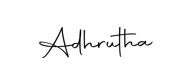 How to Draw Adhrutha signature style? Autography-DOLnW is a latest design signature styles for name Adhrutha. Adhrutha signature style 10 images and pictures png