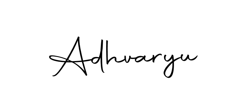 Best and Professional Signature Style for Adhvaryu. Autography-DOLnW Best Signature Style Collection. Adhvaryu signature style 10 images and pictures png