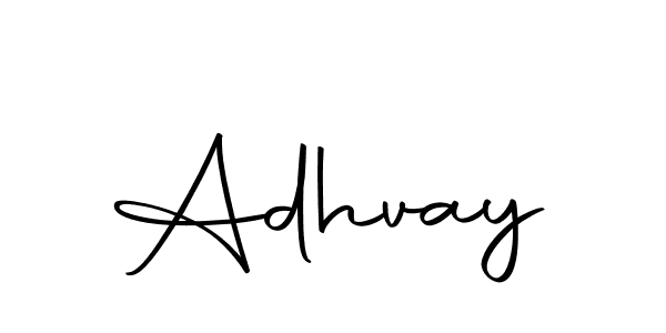 How to make Adhvay name signature. Use Autography-DOLnW style for creating short signs online. This is the latest handwritten sign. Adhvay signature style 10 images and pictures png