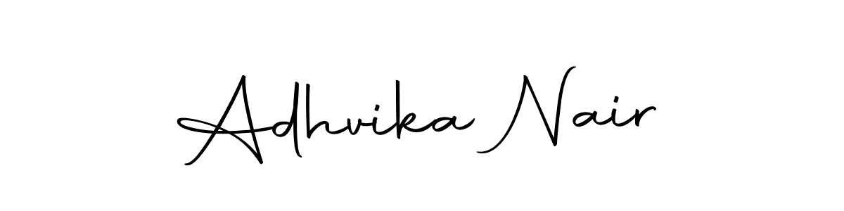 Here are the top 10 professional signature styles for the name Adhvika Nair. These are the best autograph styles you can use for your name. Adhvika Nair signature style 10 images and pictures png