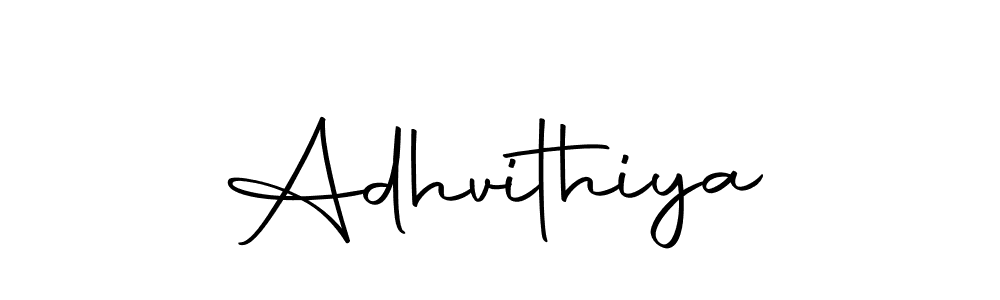 The best way (Autography-DOLnW) to make a short signature is to pick only two or three words in your name. The name Adhvithiya include a total of six letters. For converting this name. Adhvithiya signature style 10 images and pictures png