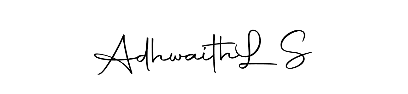if you are searching for the best signature style for your name Adhwaith  L S. so please give up your signature search. here we have designed multiple signature styles  using Autography-DOLnW. Adhwaith  L S signature style 10 images and pictures png