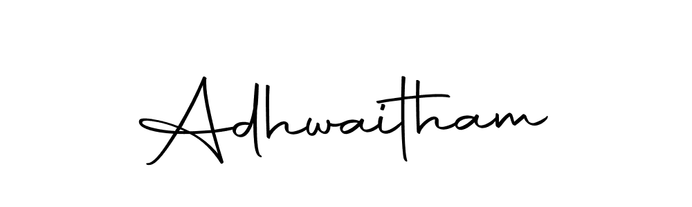 You can use this online signature creator to create a handwritten signature for the name Adhwaitham. This is the best online autograph maker. Adhwaitham signature style 10 images and pictures png