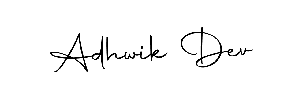 Make a beautiful signature design for name Adhwik Dev. With this signature (Autography-DOLnW) style, you can create a handwritten signature for free. Adhwik Dev signature style 10 images and pictures png