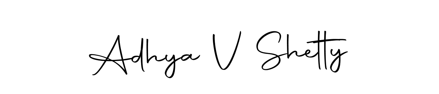 You should practise on your own different ways (Autography-DOLnW) to write your name (Adhya V Shetty) in signature. don't let someone else do it for you. Adhya V Shetty signature style 10 images and pictures png