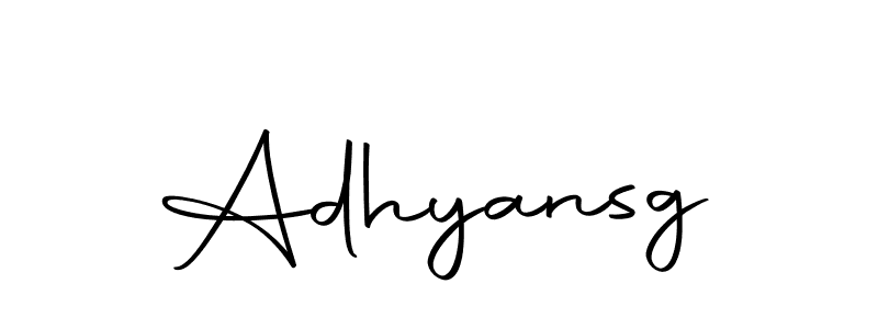 You can use this online signature creator to create a handwritten signature for the name Adhyansg. This is the best online autograph maker. Adhyansg signature style 10 images and pictures png