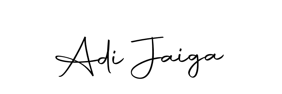 Use a signature maker to create a handwritten signature online. With this signature software, you can design (Autography-DOLnW) your own signature for name Adi Jaiga. Adi Jaiga signature style 10 images and pictures png