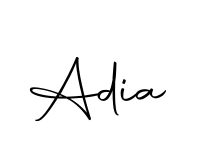 Make a beautiful signature design for name Adia. Use this online signature maker to create a handwritten signature for free. Adia signature style 10 images and pictures png